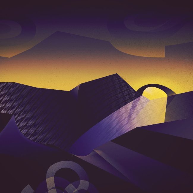 Vector Illustration loosely based on the letter S